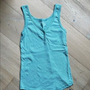 Striped Blue Tank Top
